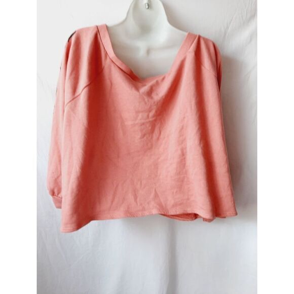 Fashion  nova NWT Slouch blessed embellished sz 1X top. - Picture 3 of 5